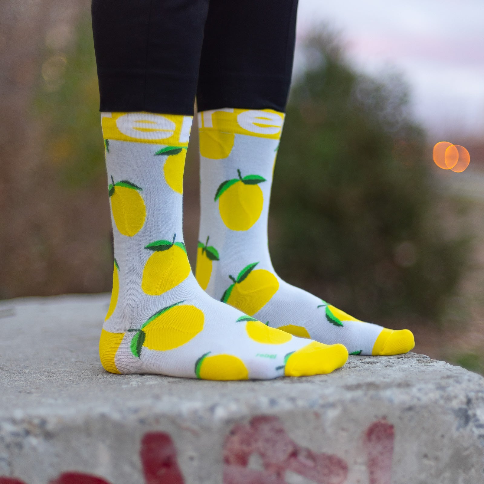 Lemon deals boot socks