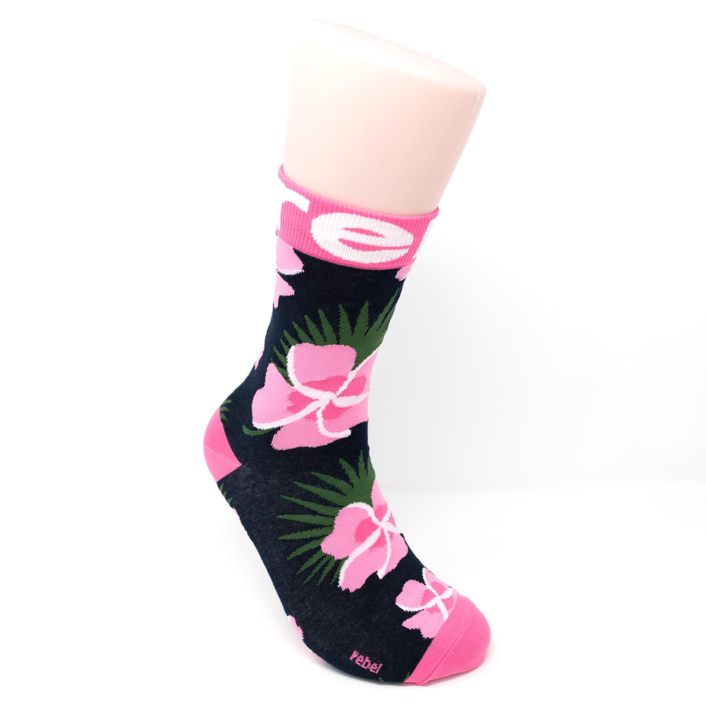 Rebel Crew Socks in Pink Adult – Rebel Athletic